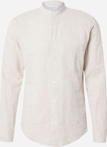 Lindbergh Button Up Shirt in Grey: front