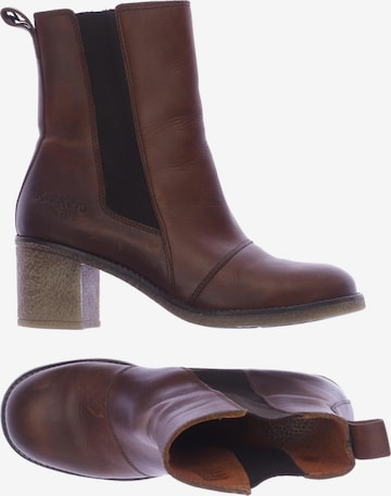 Kickers Dress Boots in 40 in Brown: front