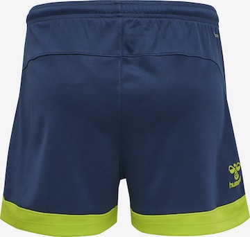 Hummel Regular Sportbroek 'Poly' in Blauw