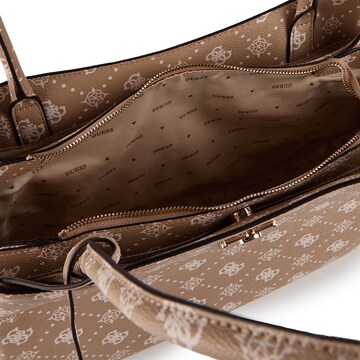 Sac bandoulière 'Emelie' GUESS en marron