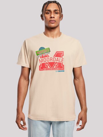 F4NT4STIC Shirt in Beige: voorkant