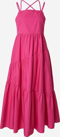BOSS Orange Платье 'Danvita' в Ярко-розовый: спереди