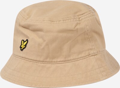 Lyle & Scott Chapeaux en crème / jaune / noir, Vue avec produit
