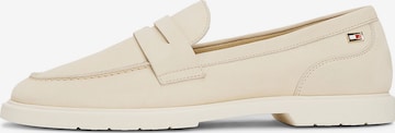 TOMMY HILFIGER Slip-ons 'Enamel' in Beige: front