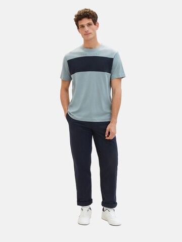 TOM TAILOR T-Shirt in Blau