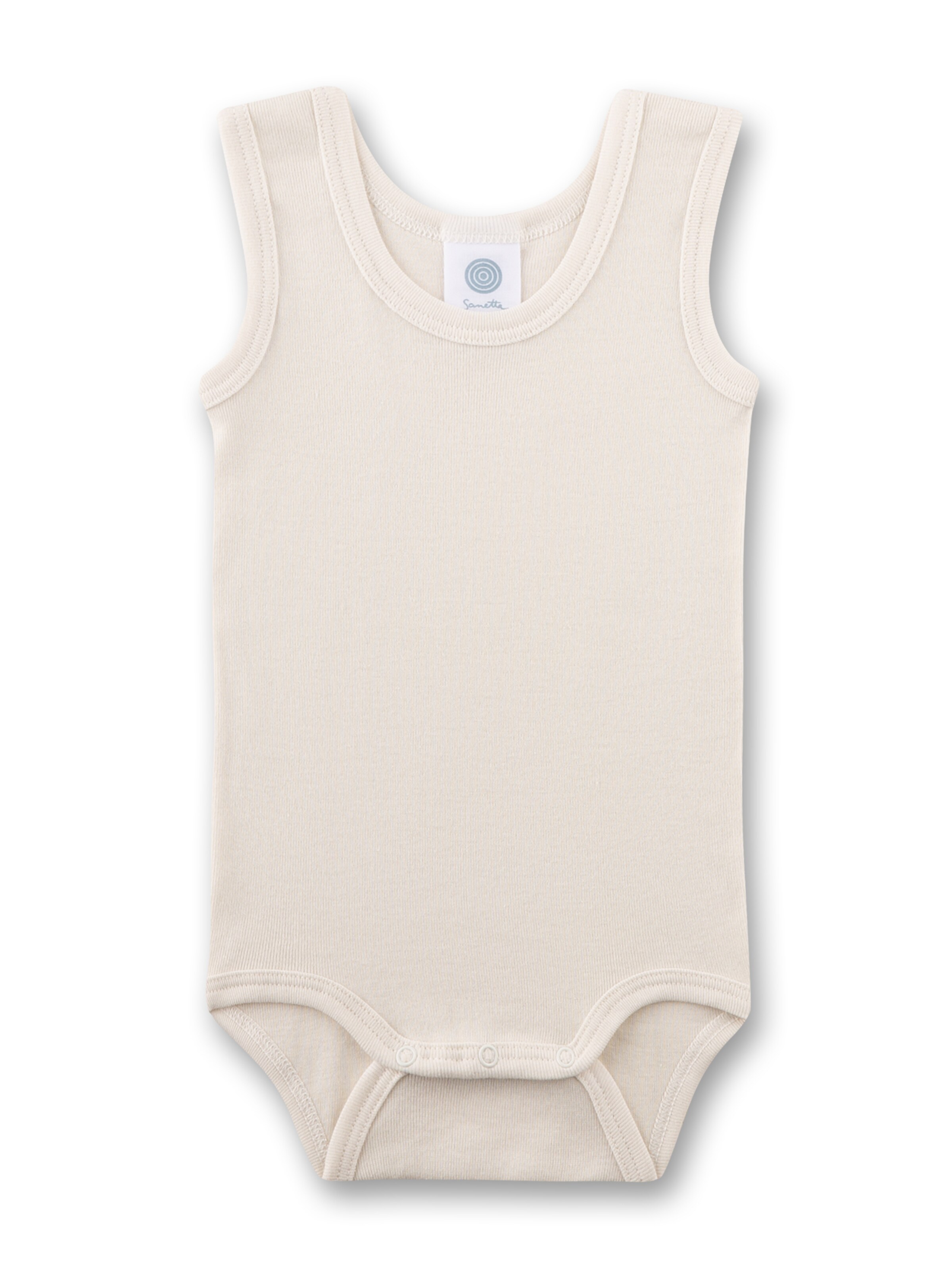 Sanetta Strampler in Beige