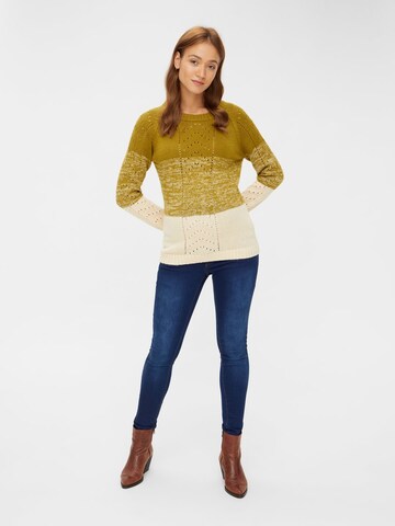 MAMALICIOUS Sweater 'Ellis' in Green