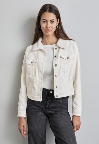 STREET ONE Between-Season Jacket in White: front