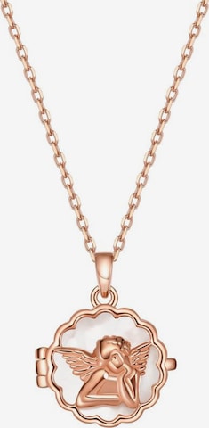 Collana 'Seraphina Locket' di Hey Happiness in oro: frontale
