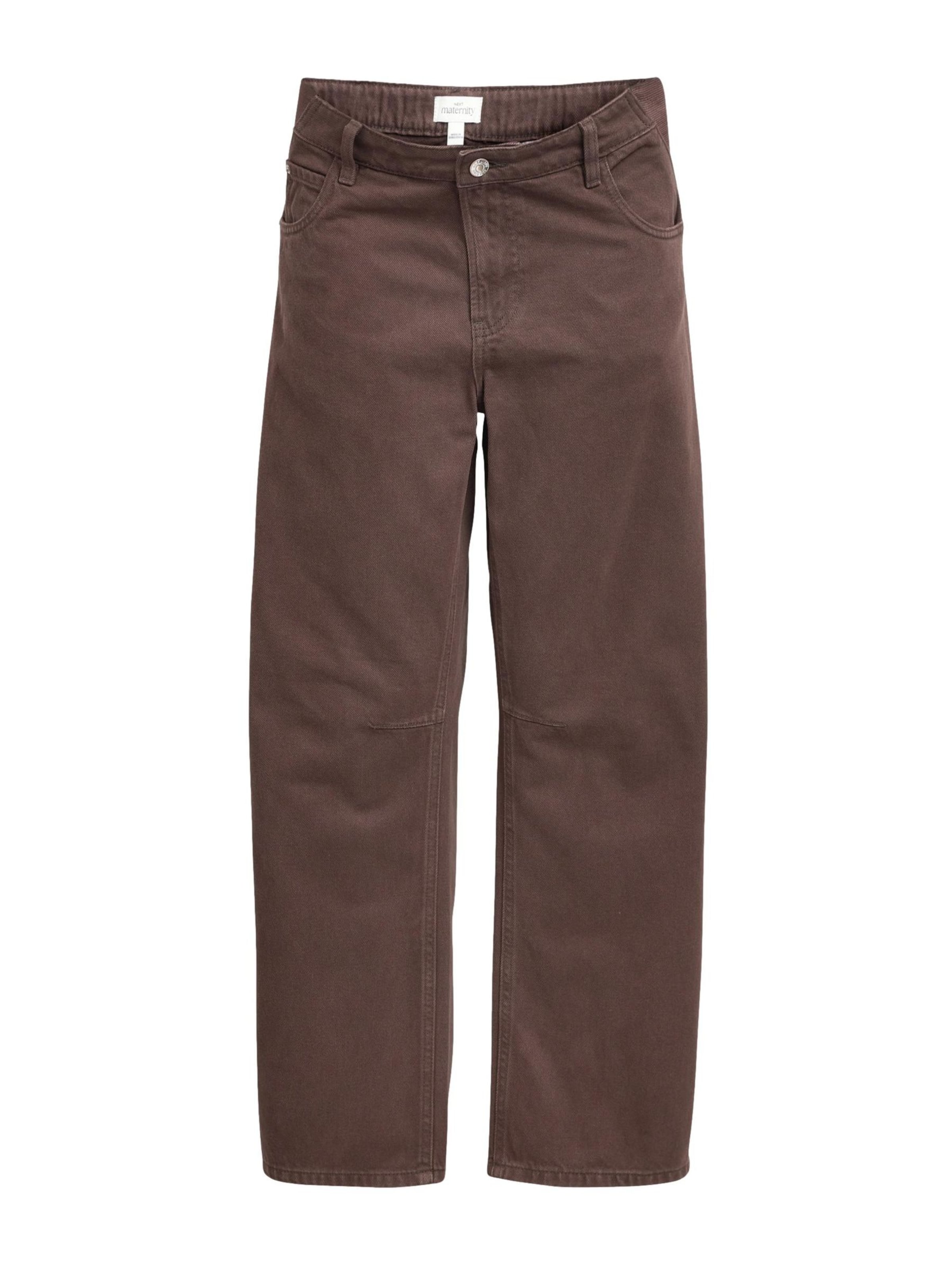 Next regular Jeans i brun: forside