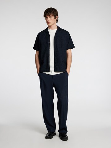 SELECTED Comfort fit Overhemd in Blauw