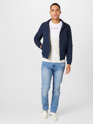 JACK & JONES Between-season jacket 'Roy Harrington' in Blue