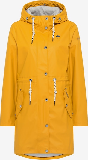 Schmuddelwedda Manteau fonctionnel en curry / noir / blanc, Vue avec produit