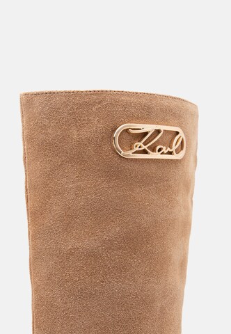 Bottes Karl Lagerfeld en beige