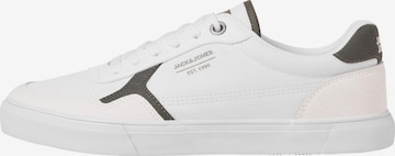 JACK & JONES Låg sneaker 'Weuston' i vit: framsida