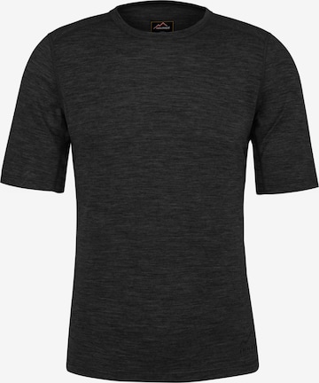 T-Shirt fonctionnel 'Darwin' normani en noir : devant