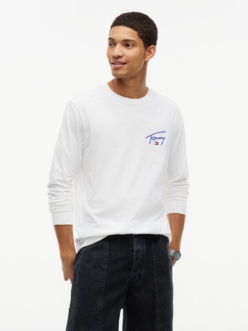 Tommy Jeans Shirt in White: front