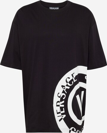 Versace Jeans Couture Shirt in Zwart: voorkant