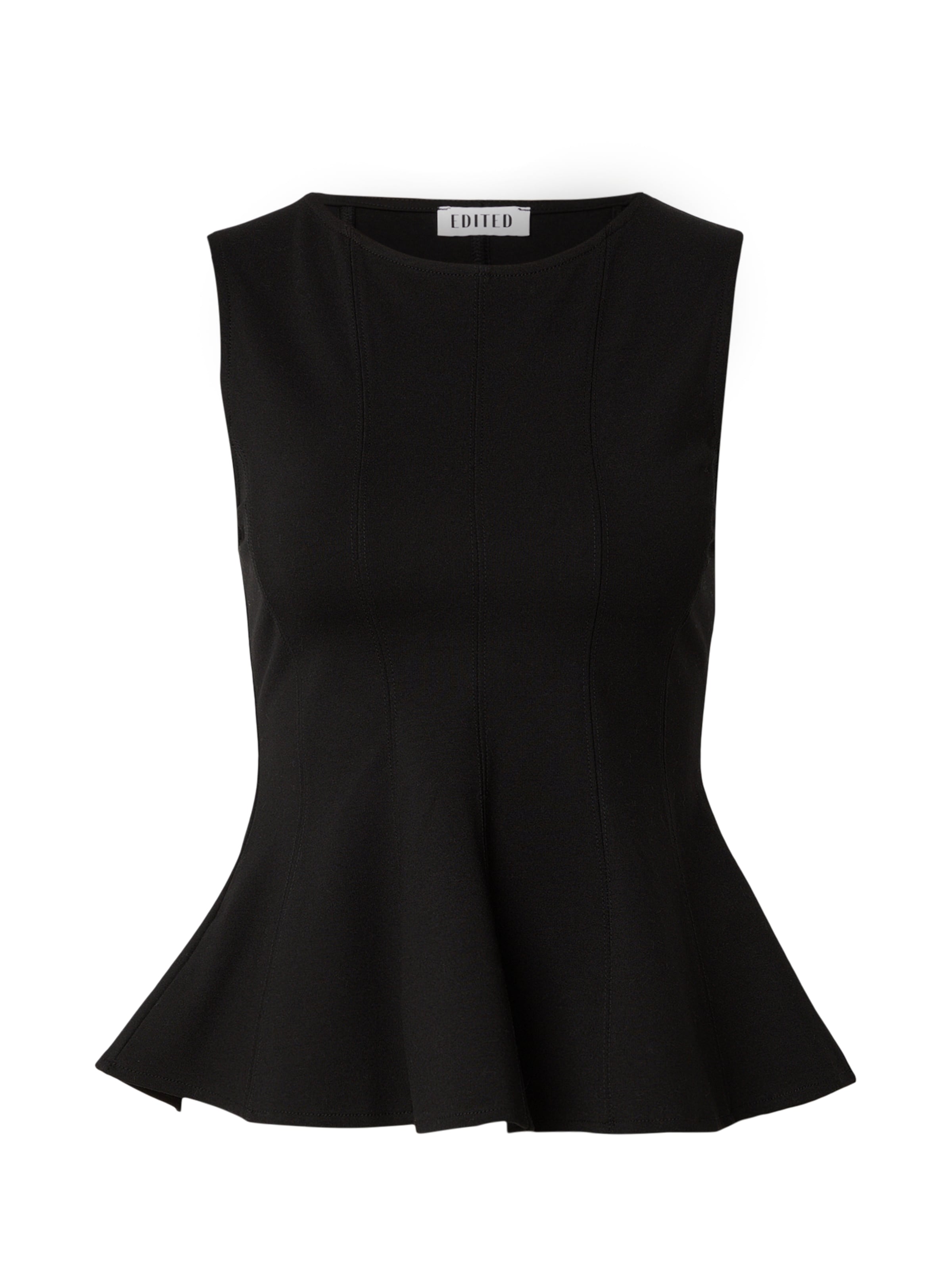 juoda EDITED Palaidinė be rankovių 'Peggy': priekis