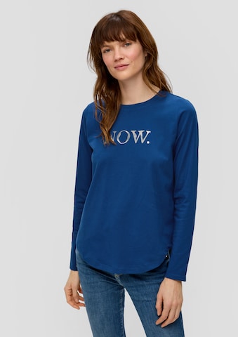 s.Oliver Shirt in Blau: Vorderseite