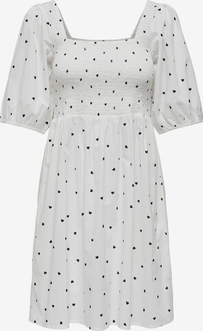 Robe ONLY en blanc : devant