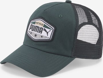 PUMA Athletic Cap in Green: front