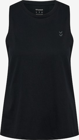 T-shirt fonctionnel 'SOFT OPEN BACK' Hummel en noir : devant