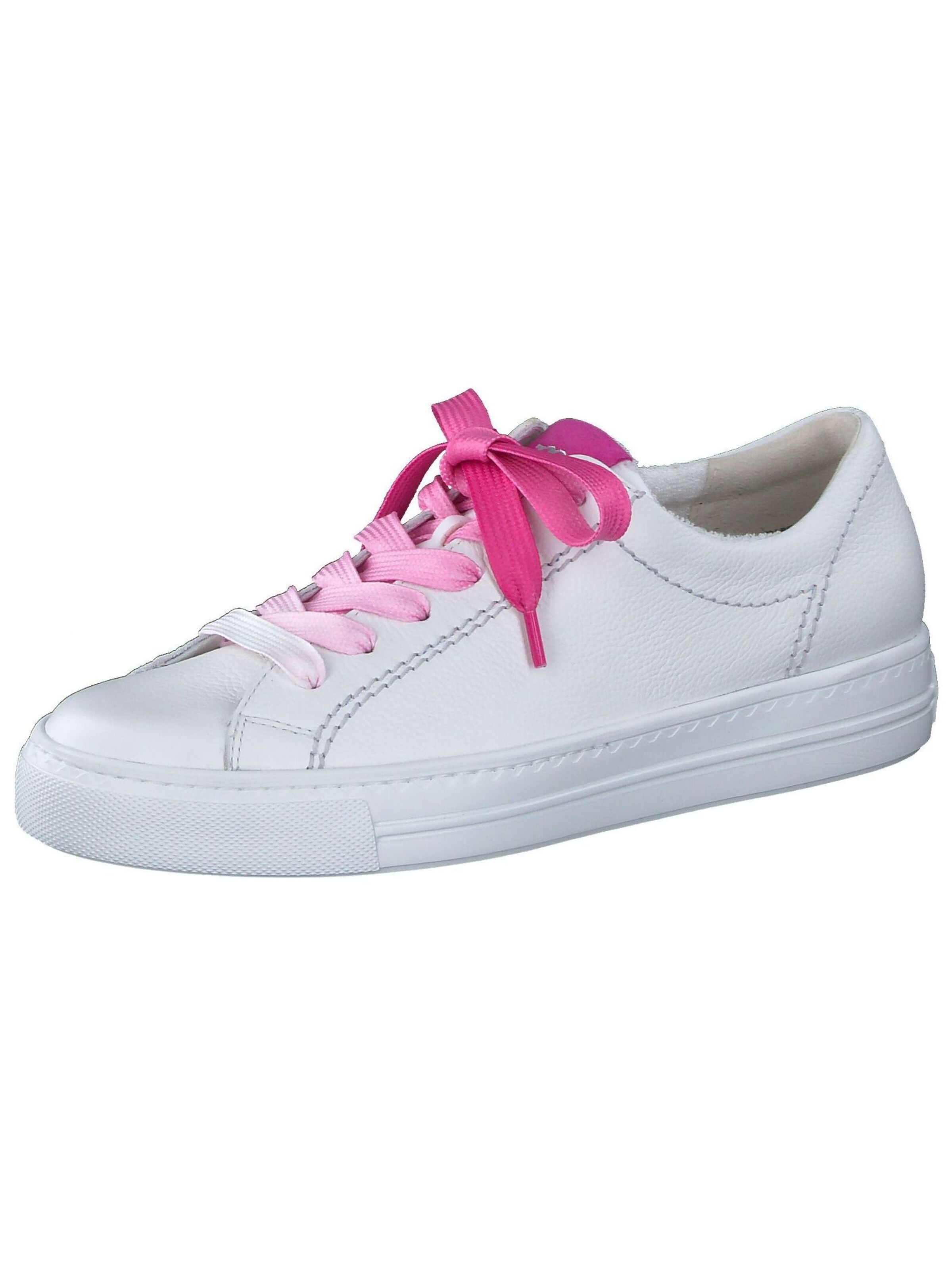 Baskets basses Paul Green en blanc : devant