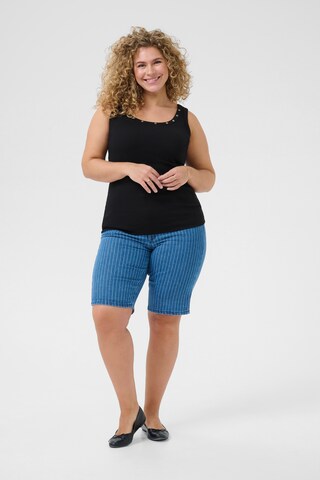 KAFFE CURVE Top 'KCCarina' in Schwarz