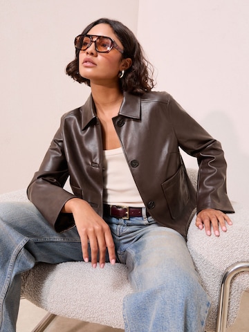 Friends Like These Between-season jacket in Brown: front