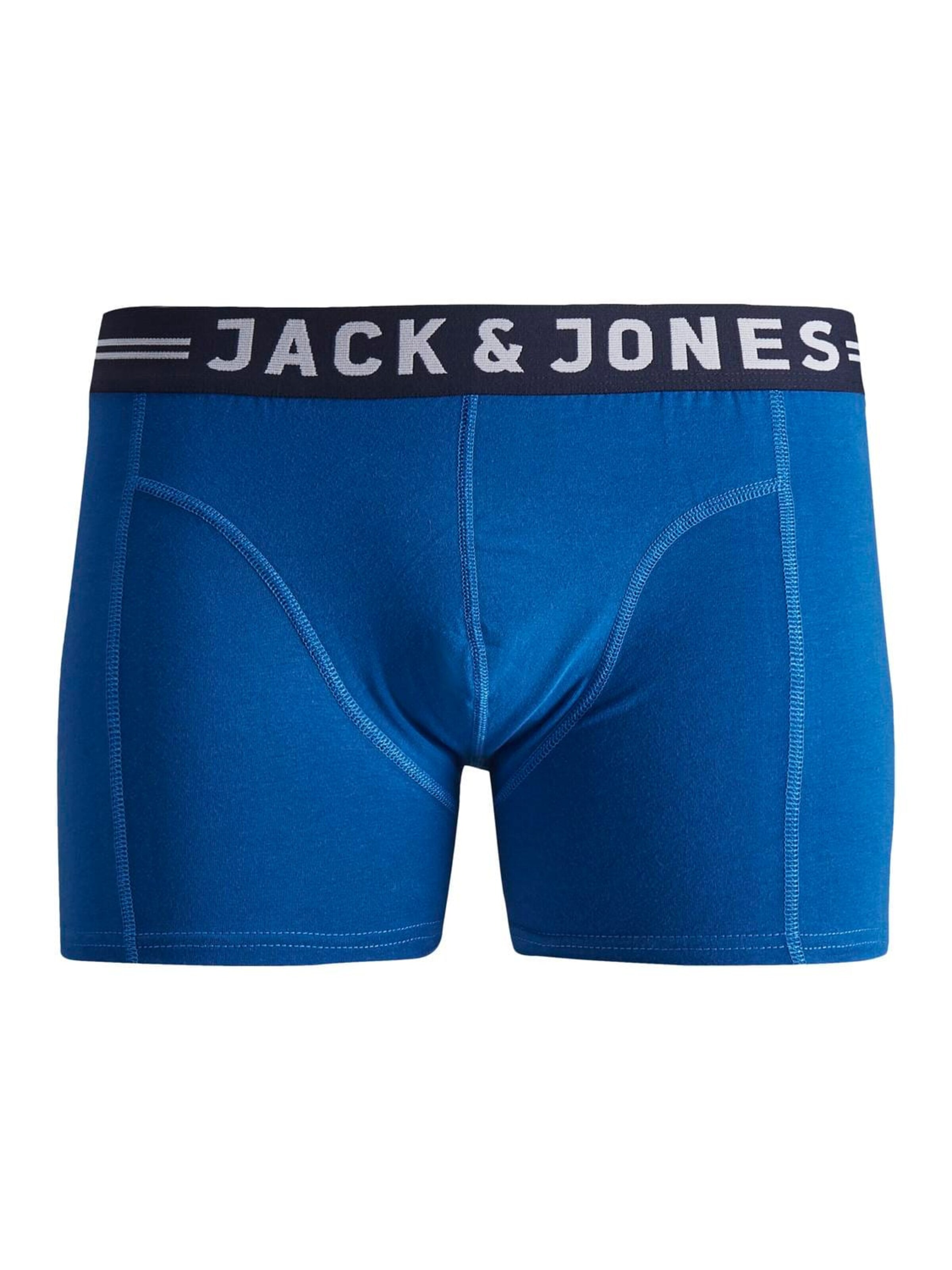 JACK & JONES Boxershorts 'Sense' in Blauw: voorkant