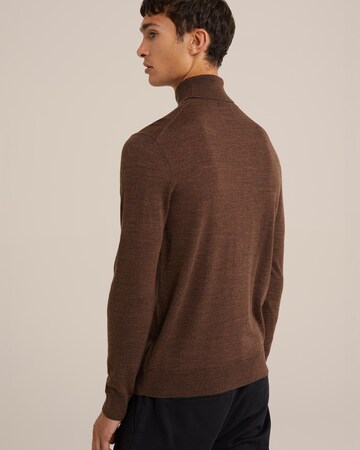 Pull-over WE Fashion en marron