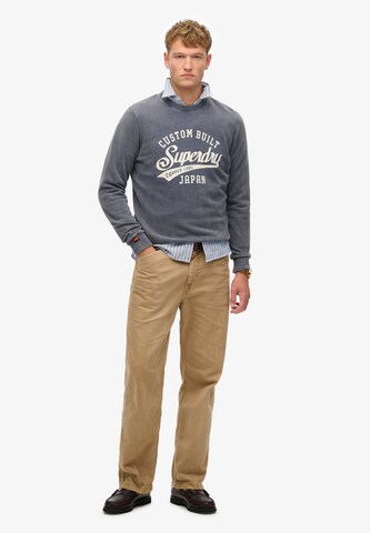 Superdry Sweatshirt in Blauw