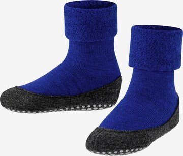 FALKE Socks 'Cosyshoe Teens' in Blue: front