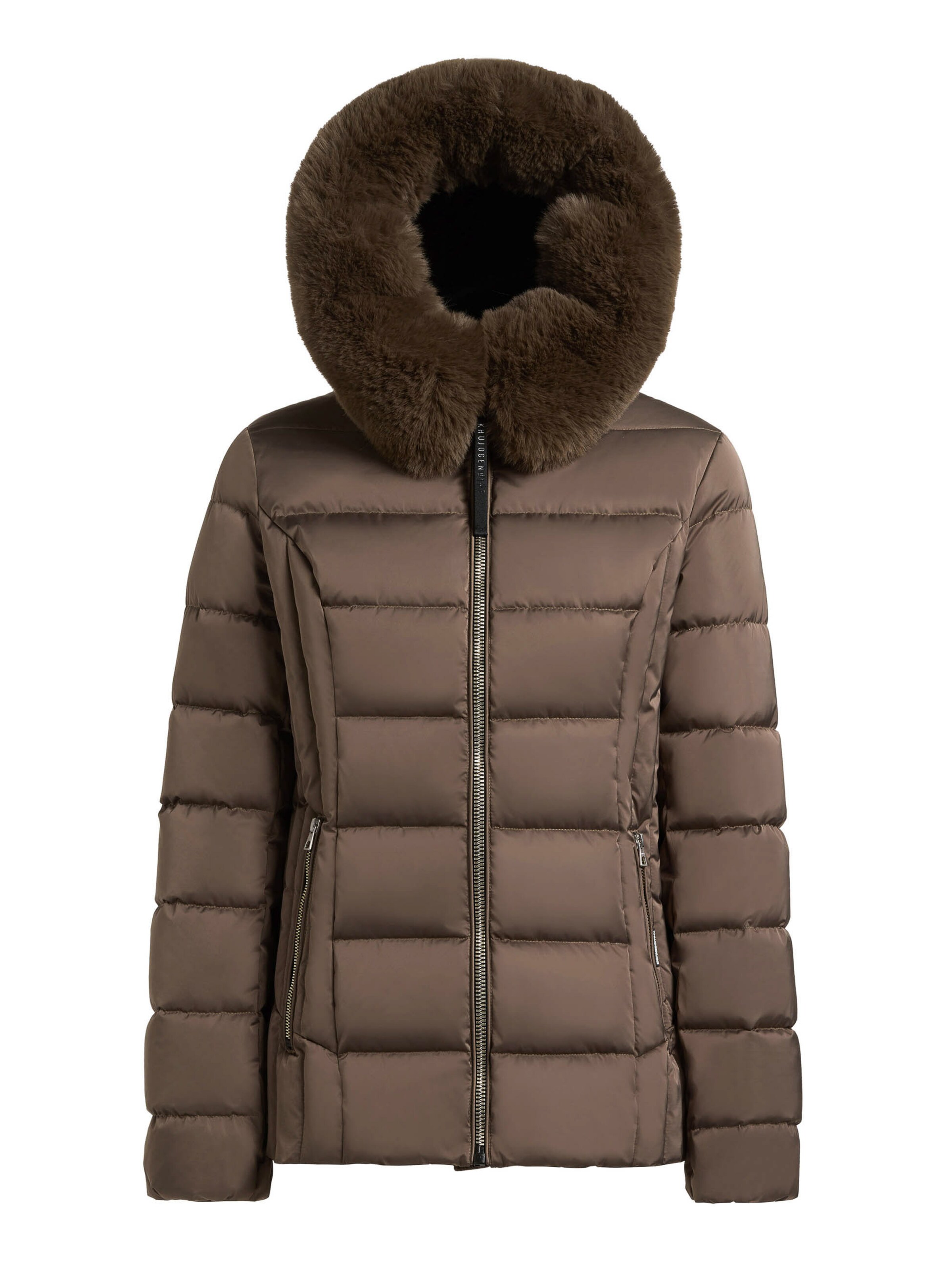 khujo Jacke 'Danida' in Grau: Vorderseite