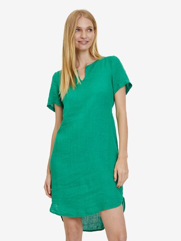 Cartoon Summer Dress in Green: front