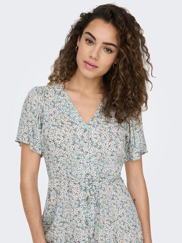 Robe-chemise 'ONLEvida' ONLY en vert
