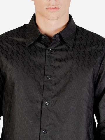 Regular fit Camicia 'XM001587 AF16631' di ARMANI EXCHANGE in nero