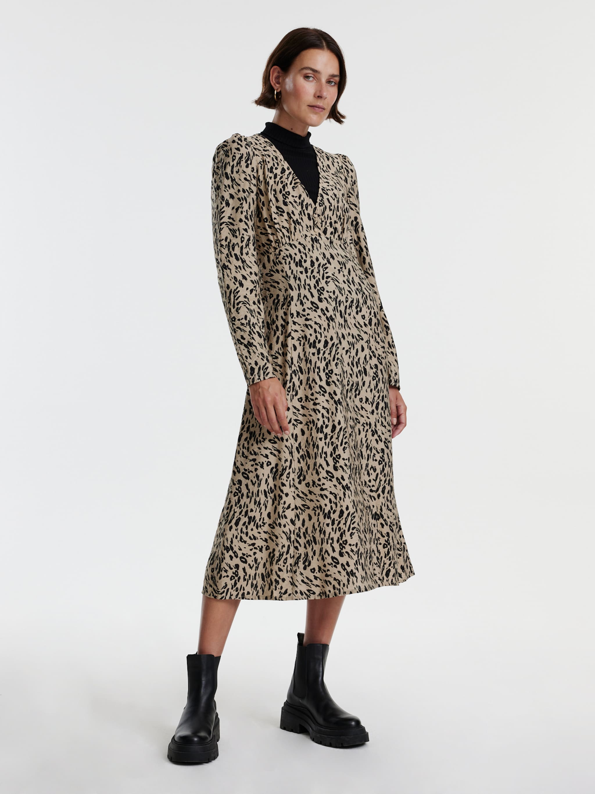 EDITED Produits Robe 'Fenja' marron