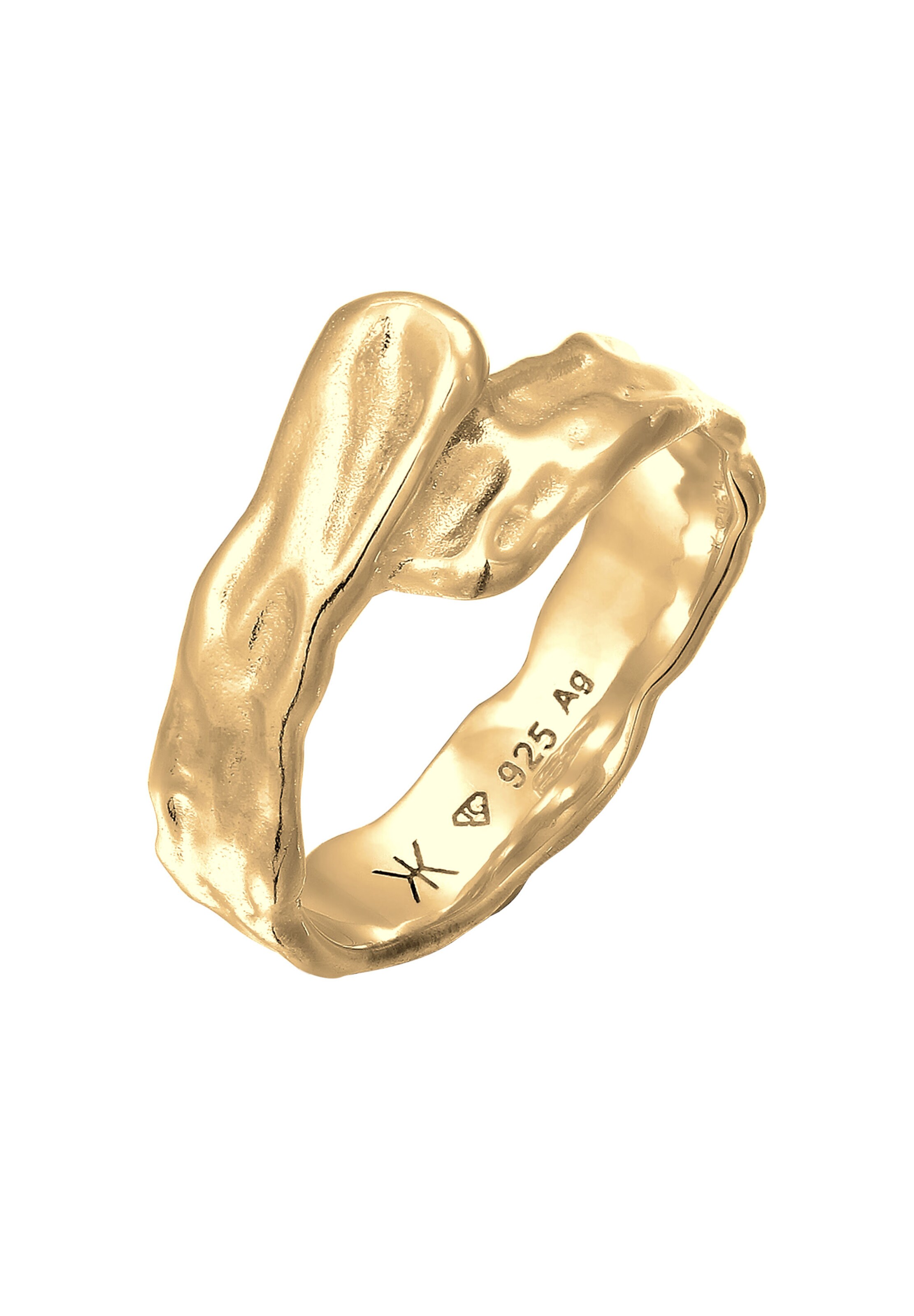 KUZZOI Ring in Goud: voorkant