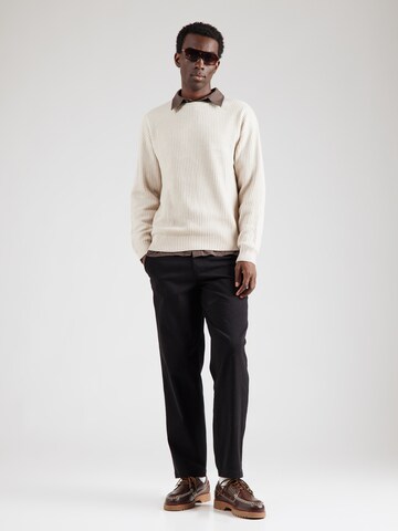 JACK & JONES Loose fit Chino trousers 'JPSTKARL DAVE' in Black