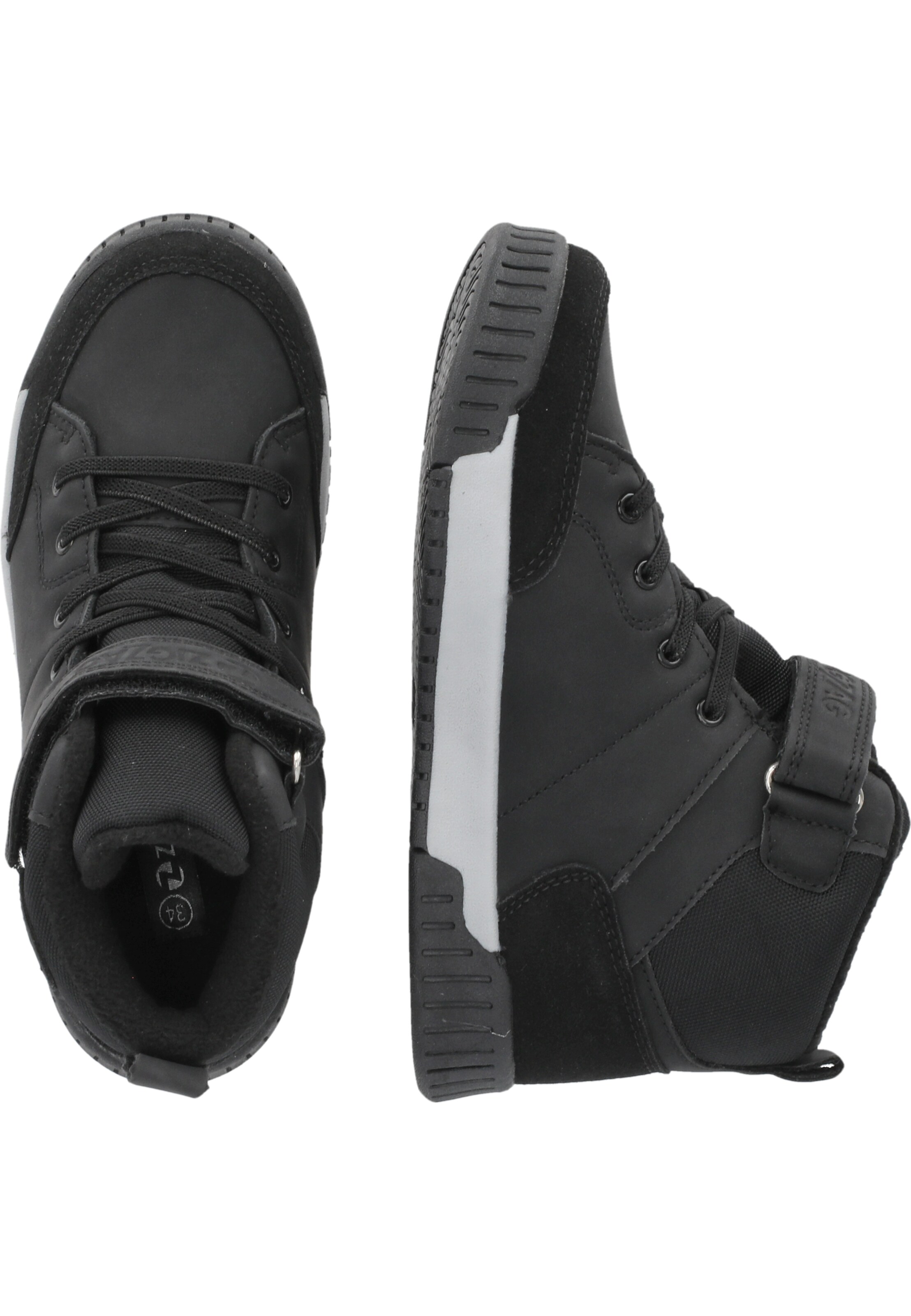 ZigZag Stiefel 'Aintam' in Schwarz