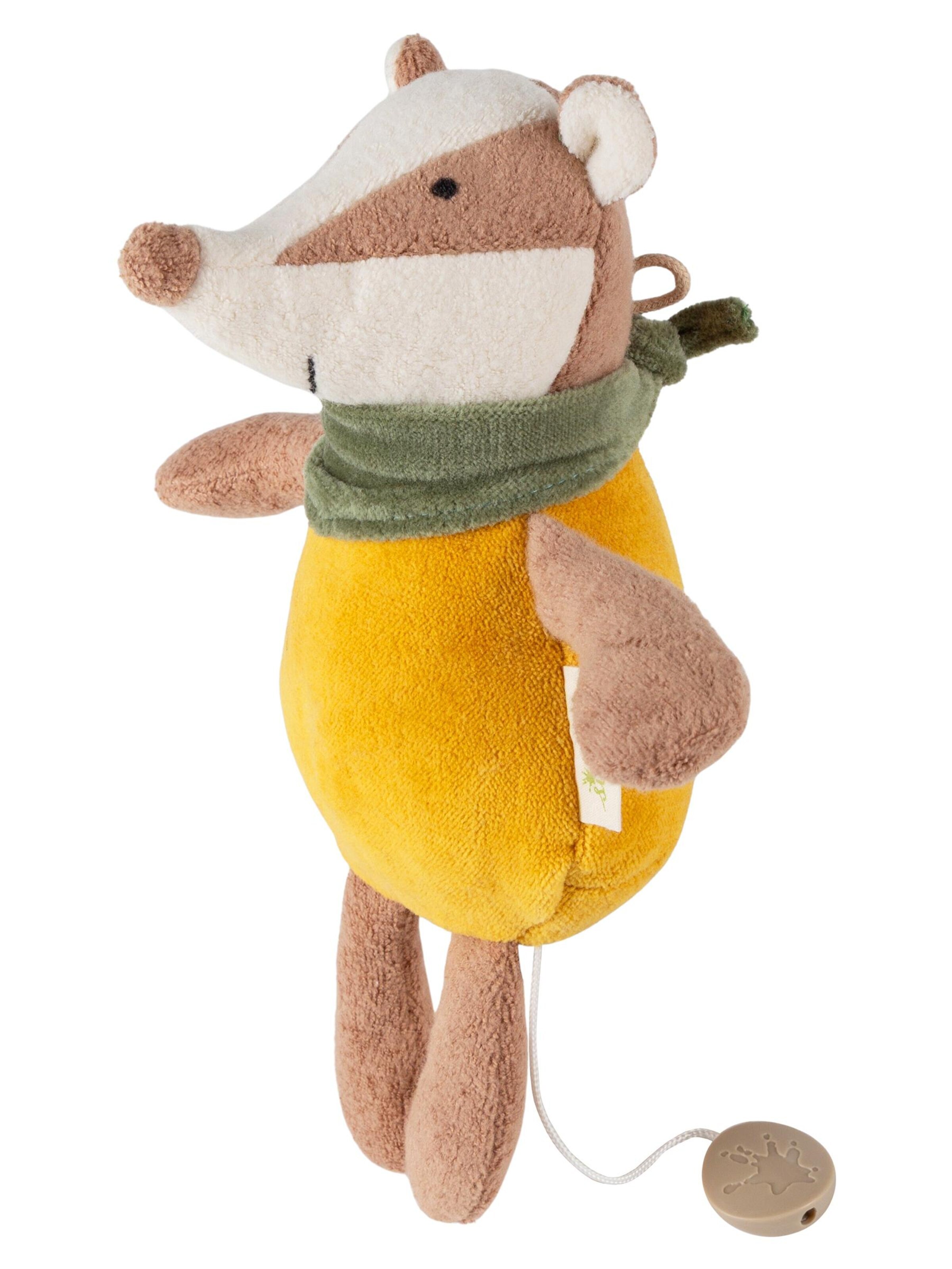 SIGIKID Stuffed animals 'Spieluhr Dachs' in Mixed colors