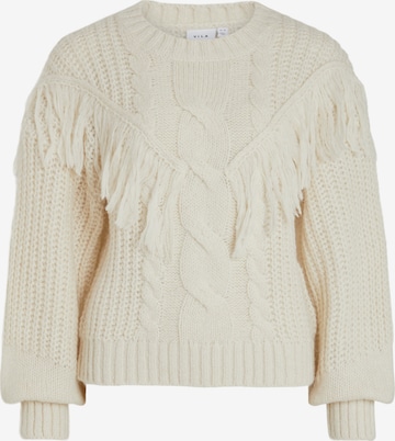 VILA Sweter 'Aksina' w kolorze biały: przód