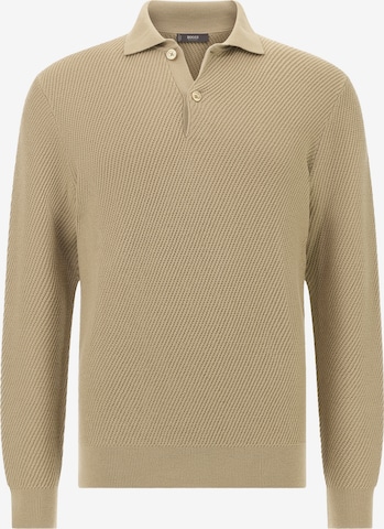 Boggi Milano Pulover | bež barva: sprednja stran