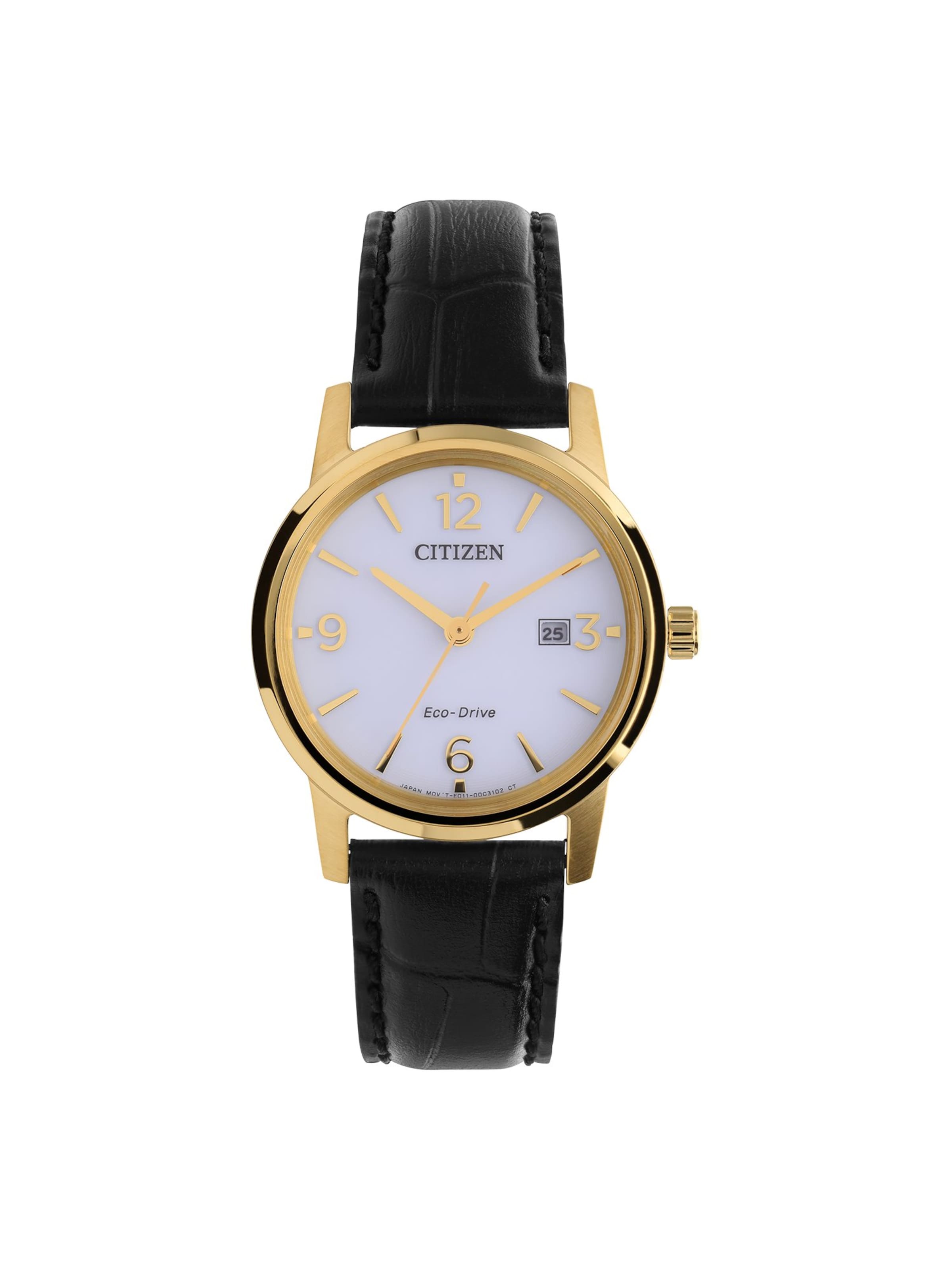 CITIZEN Analoog horloge 'Statement' in Goud: voorkant