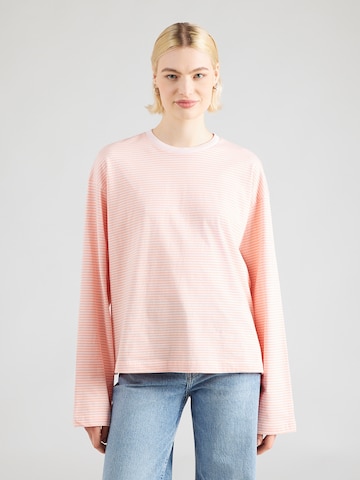 Monki Футболка в Ярко-розовый: спереди