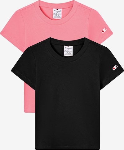 Champion Authentic Athletic Apparel Majica u roza / crvena / crna / bijela, Pregled proizvoda