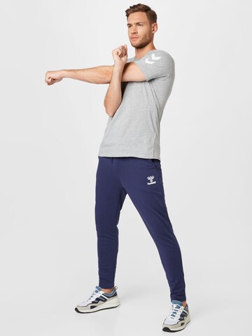 Regular Pantalon de sport Hummel en bleu