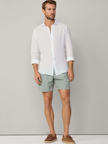 Hackett London Badeshorts in Grün